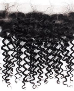 Alternative view of Virgin Remy Lace Frontal Island Curl